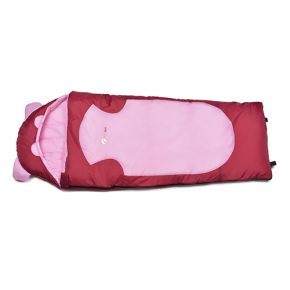 Kids Cubs Mummy Sleeping Bag Pink By Chinook