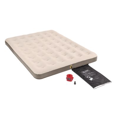 Airbed Queen 78" x 58" x 8" 4D Batteries By Coleman